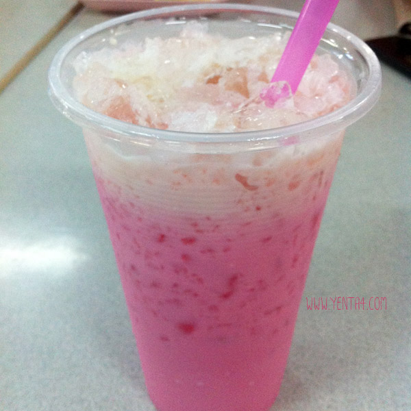 สูตรทำนมเย็น นมชมพู