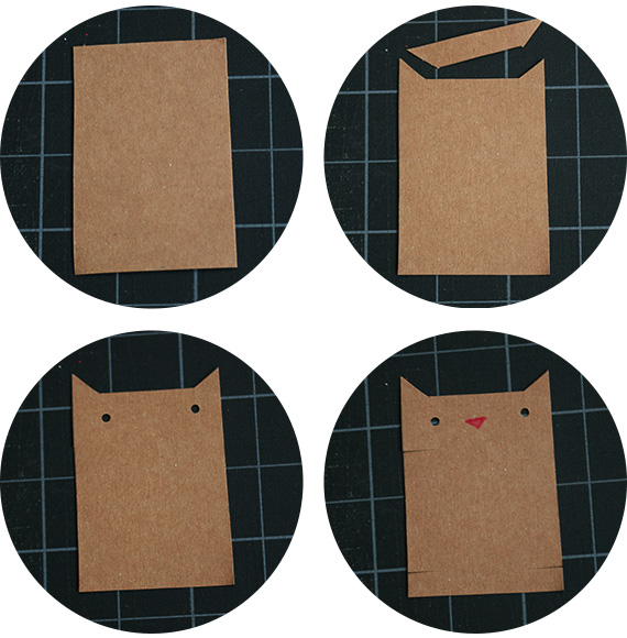 DIY แมวเหมียวกระดาษ ให้เป็นที่เก็บด้ายมีระเบียบ