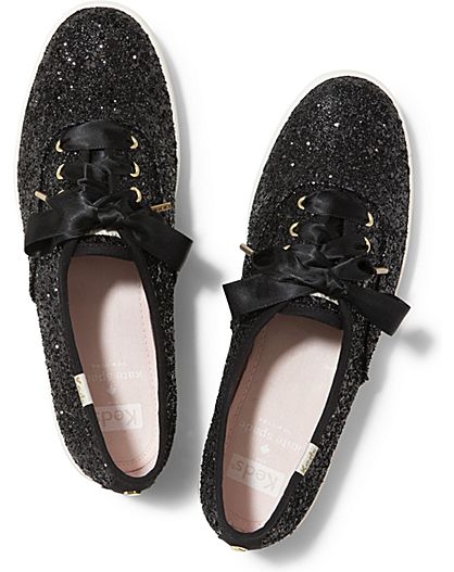 KEDS X kate spade new york CHAMPION GLITTER Black Glitter