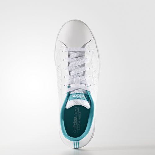 Women's adidas Neo Advantage Clean (AW4746) สีขาว-ฟ้า คลีนๆ