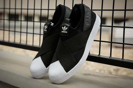 Adidas Superstar Slip On รองเท้าผ้าใบ สไตล์มินิมอล (2)