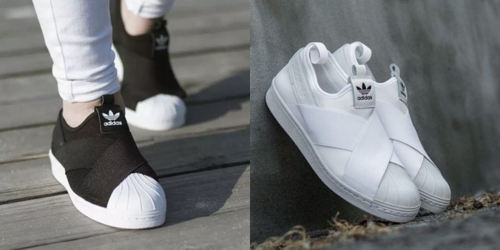 Adidas Superstar Slip On รองเท้าผ้าใบสไตล์มินิมอล