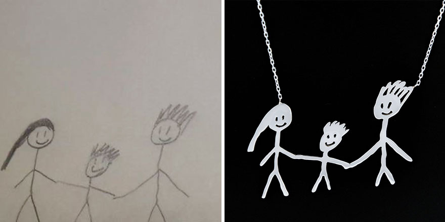 Kids drawing jewelry (8)