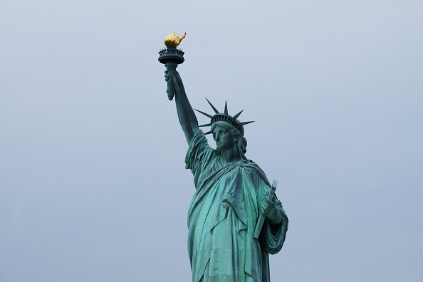 The Statue of Liberty is pictured on July 4, 2015 in New York. The US is ramping up security across the country and urging people to stay alert over the Independence Day holiday weekend over fears of a terrorist threat. AFP PHOTO/JEWEL SAMAD (Photo credit should read JEWEL SAMAD/AFP/Getty Images)