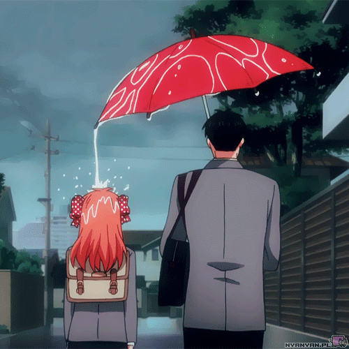 ใต้ร่มคันเล็กในวันที่ฝนตกของสองเรา