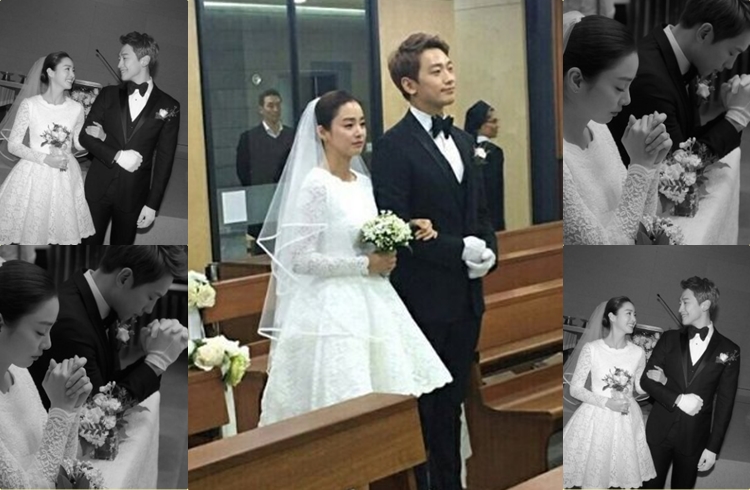 Kim Tae Hee Rain ดาราเกาหลี ภาพงานแต่งเรน เกาหลี