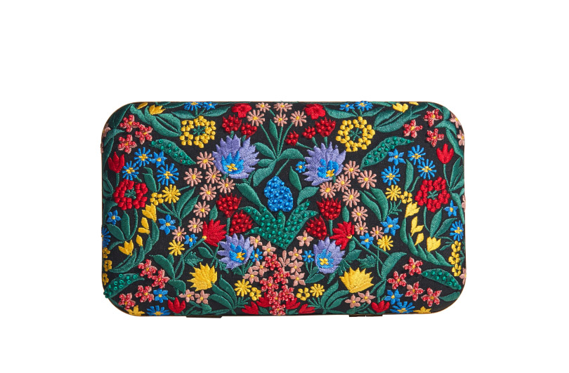 Alice And Olivia, Chelsea Wildflower Shirley Clutch
