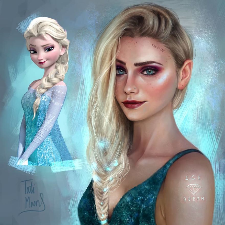 Elsa จากเรื่อง Frozen
