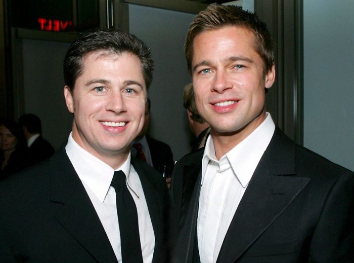 Brad Pitt กับพี่ชาย Doug