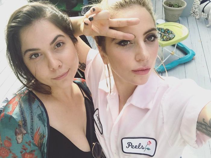 Lady Gaga กับน้องสาว Natali Germanotta