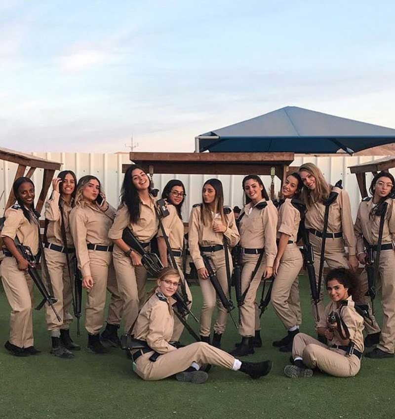 ทหารหญิงประเทศอิสราเอล