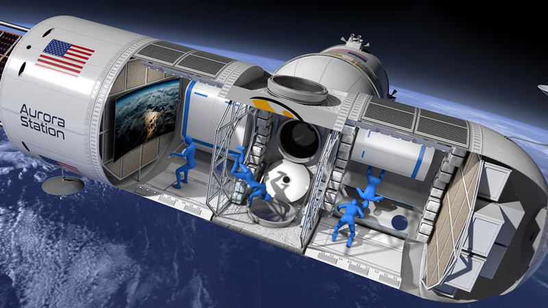 สถานีออโรรา โรงแรมอวกาศแห่งแรกของโลก