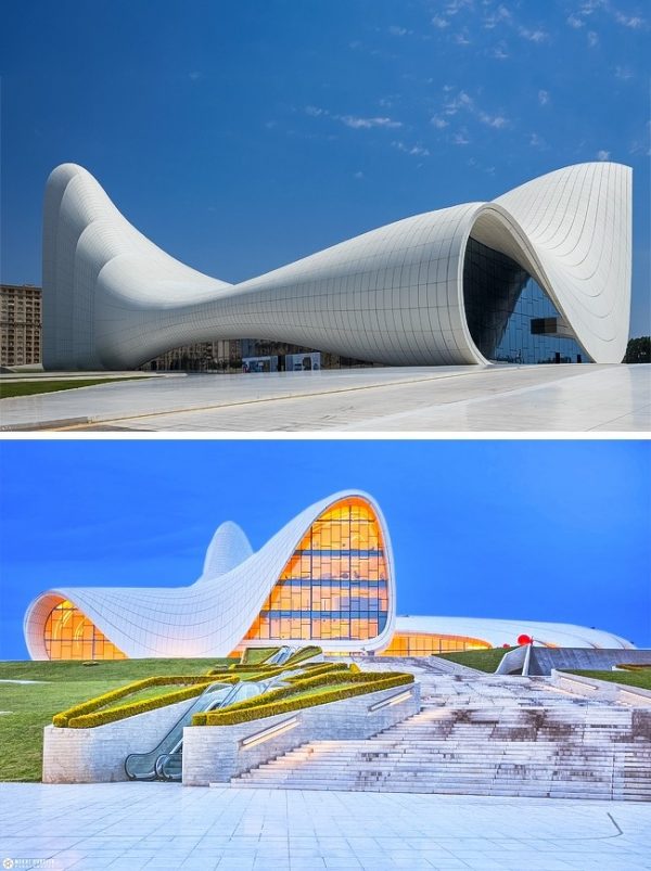 Heydar Aliyev Center บากู ประเทศอาเซอร์ไบจาน