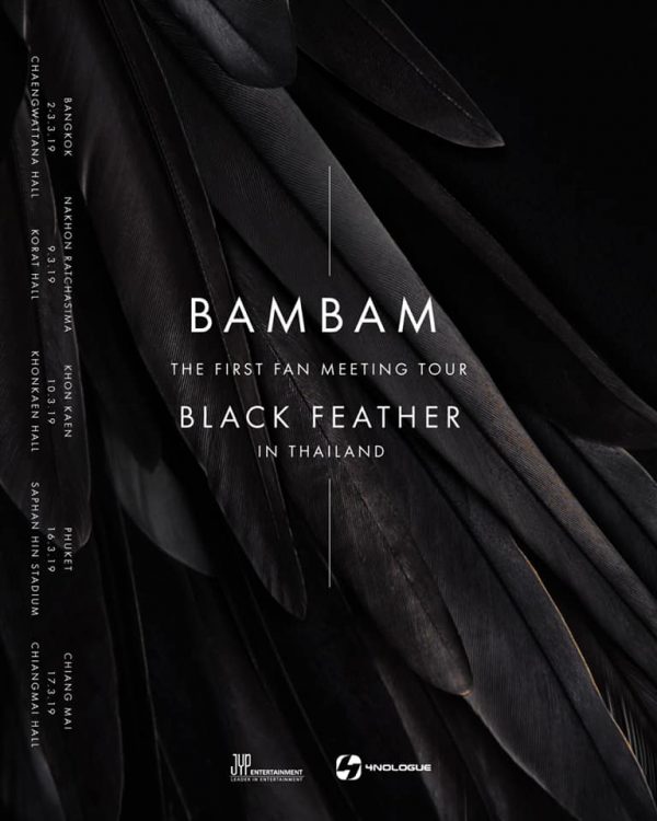 BAMBAM THE FIRST FAN MEETING TOUR "BLACK FEATHER" IN THAILAND