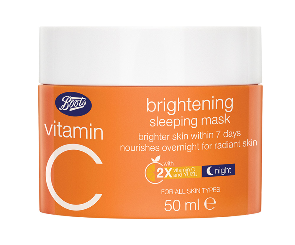 Boots-Vitamin-C Brightening-Sleeping-Mask