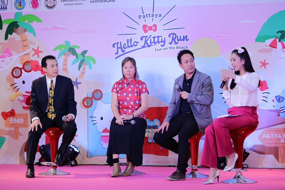 งานวิ่งสุดคิวท์ Hello Kitty Run : Fun On The Beach 2019 ณ ชายหาดพัทยา