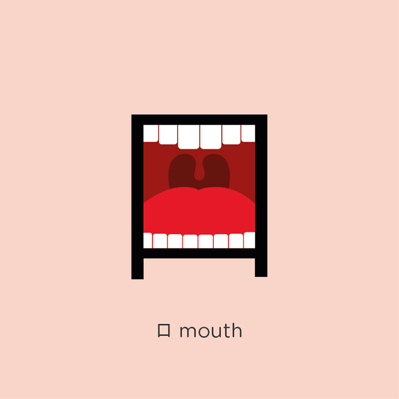 mouth - ปาก