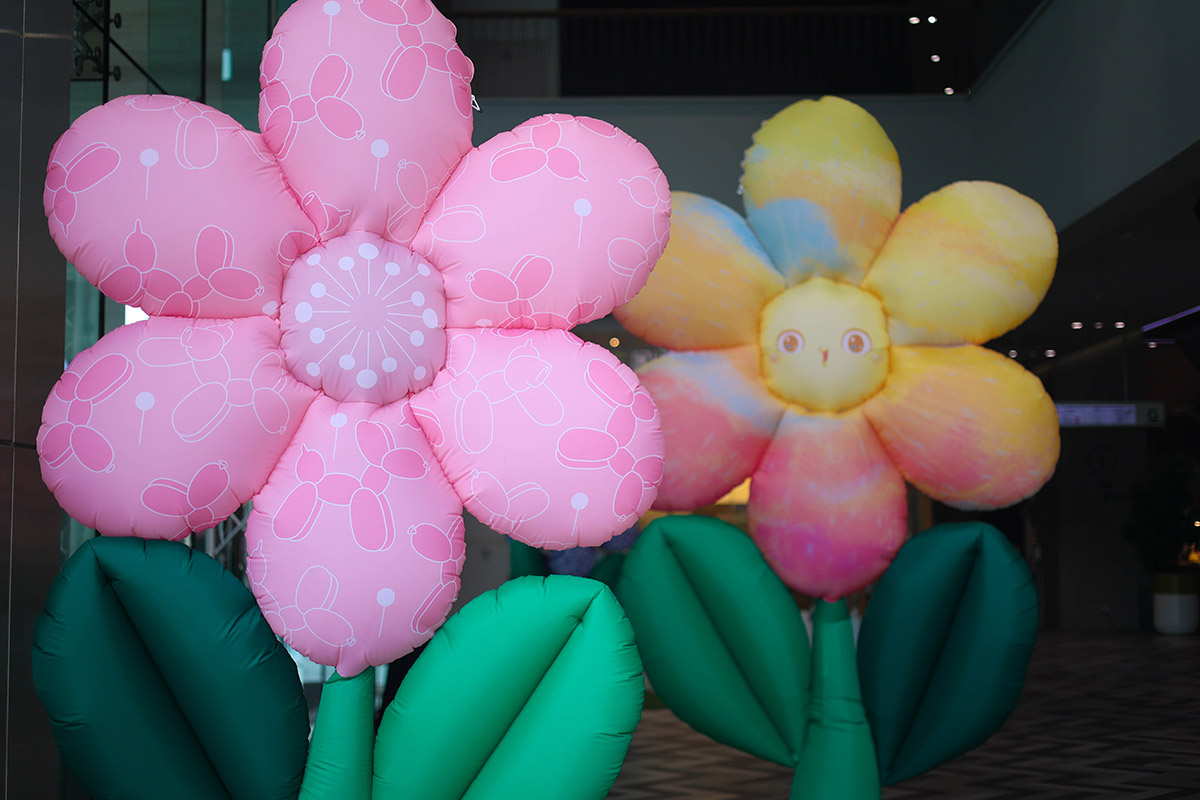 ดอกไม้ บอลลูน ศิลปะ สามย่านมิตรทาวน์